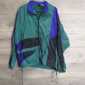 Vintage Nike Full Zip Windbreaker Jacket Mens Size XL